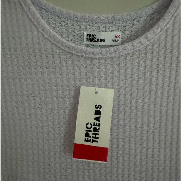 Purple Epic Threads Dress - Waffle 6x NWT - Picture 2 of 2